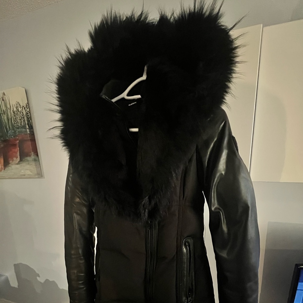 COPY - RUDSAK all black winter jacket